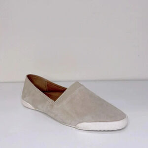 FRYE MELANIE SLIP ON SNEAKERS minimalist suede beige aesthetic comfy